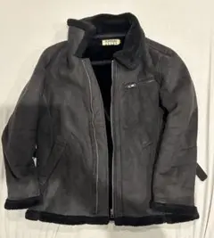 ブラックフリースジャケットL　KANSAI JEANS