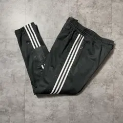 アディダスオリジナルス　サイドスナップ　ストライプ　トレフォイル　トラックパンツ
