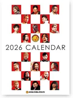 2026年新日本プロレス　カレンダー　新品未使用