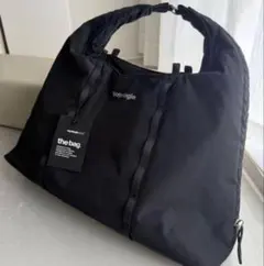 【本日限定】Topologie Cloud Hobo Medium黒ストラップ付のサムネイル
