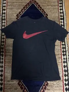 00s Y2K Nike ナイキ センターロゴ デカロゴ Tシャツ 黒 city - メルカリ