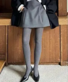 クラネ CLANE CONSTRUCTIVE MINI SKIRT - メルカリ