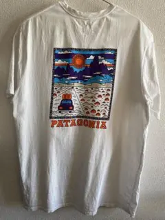 PATAGONIA グラフィック Tシャツ ホワイト