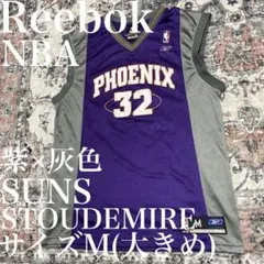 Reebok フェニックスサンズSUNS バスケシャツ　サイズM大きめ
