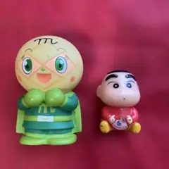 アンパンマン　貯金箱　メロンパンナちゃん　ロールパンナちゃん　バイキンマン アンパンマン メロンパンナちゃん フィギュア 貯金箱 グッズ