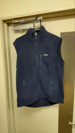 新品　パタゴニア　 ネイビー シンチラ　ベスト　フリース　M