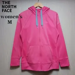 THE NORTH FACE レディースパーカー M ピンク 刺繍ロゴ