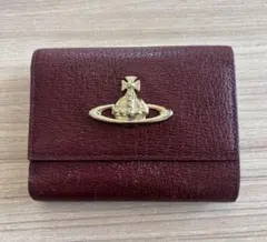 Vivienne Westwood 三つ折り財布 がま口 ボルドーのサムネイル