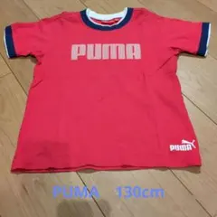 PUMA Tシャツ 130cm レッド キッズ