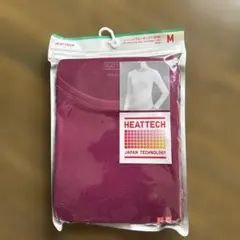 HEATTECH クルーネック長袖Tシャツ M パープル