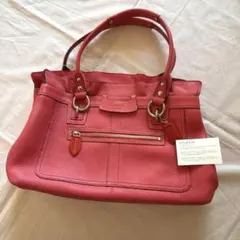 Coach コーチ　レザー ハンドバッグ