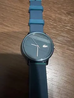 Lacoste 青 シリコンバンド 腕時計