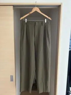 MARNI×UNIQLO ワイドフィットタックパンツ