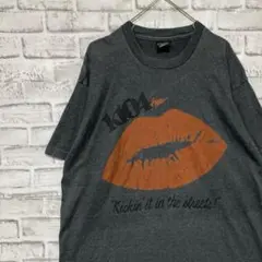 USA製90sヴィンテージTシャツ！シングルステッチ　グレー半袖古着　XL 28