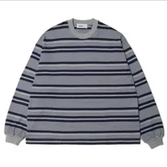 everyone border long sleeve tee shirt