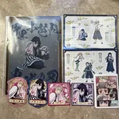 鬼滅の刃 マツキヨ コラボ カスタム ステッカー クリアファイル セット