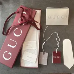 GUCCI ショップ袋　ネクタイ　グッチ