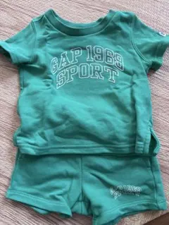 GAP 1969 セットアップ 6-12ヶ月 グリーン