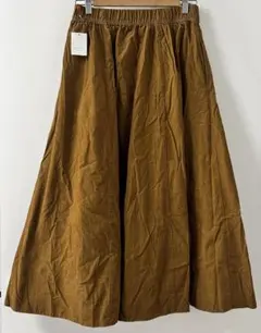 アメリカンホリック 細コールギャザーフレアロングスカート　スカート　しまむら