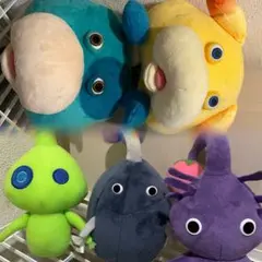 ピクミンぬいぐるみ 5体まとめ売り