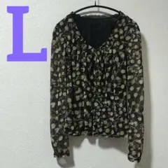 HIROKO KOSHINO（ヒロココシノ）シアーカットソーLのサムネイル