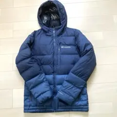 Columbia ダウン　ブルー　メンズ