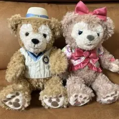 ダッフィー&シェリーメイ　ぬいぐるみSS　スプリングヴォヤッジ 2012