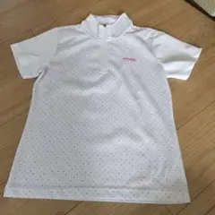 新品　未使用　Kaepa 半袖ポロシャツ ドット柄　 Lサイズ
