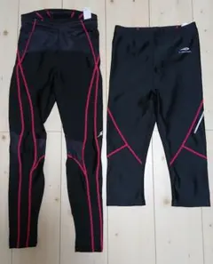 TIGORA スポーツ用レギンススパッツ 2点セット