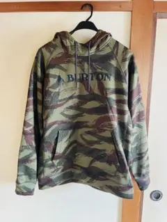 BURTON カモフラージュ フーディ Lサイズ