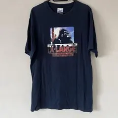X-LARGE.メンズプリントTシャツ.M.