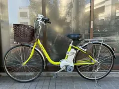 Panasonic ビビ・DX 電動アシスト自転車 イエロー - メルカリ