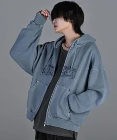 ダブルジップパーカー パーカー