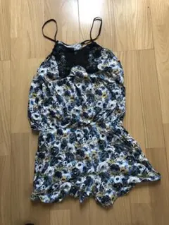 花柄 オールインワン サロペットのサムネイル