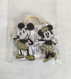 ミッキーミニーアクリルキーホルダー
