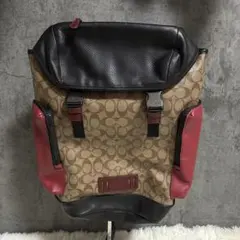 ⭐️美品⭐️コーチ ハドソン レーサーストライプ リュック バック 