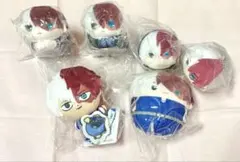 轟焦凍 はぐキャラ ふわコロりん もちもちマスコット もちマス 6点セット