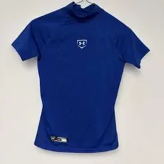 Under Armour 青 ハイネック アンダーシャツ　YXL150cm