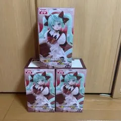 Trio Try iT Figure 初音ミク×チロルチョコ ミルクver.×3