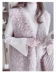 ♡ GRL ハイネックベルスリーブリブニットトップス k9064b ♡