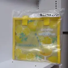 サンリオあたりくじ　シナモロール ミニバッグ イエロー