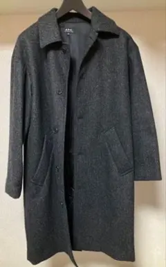 A.P.C. アーペーセー ウールステンカラーコート