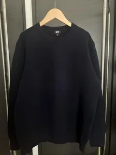 ウォッシャブルミラノリブクルーネックセーター