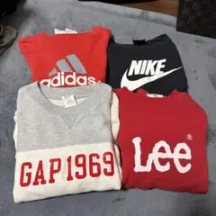 adidas Nike GAP Lee パーカーセット