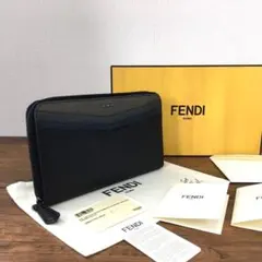 極美品 FENDI セレリア 長財布 7M0233 ブラック レザー 297のサムネイル