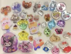 サンリオ　しずくちゃん　おはじきシール　アソート　お裾分け　おすそ分け　35個