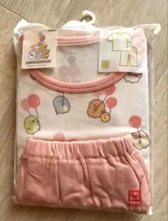 新品未使用★未開封　ユニクロ　UNIQLO 120 半袖パジャマ　すみっコぐらし