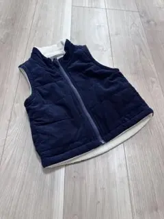 無印良品　キッズ　リバーシブルベスト　90㎝
