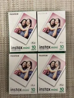 FUJIFILM instax mini インスタントフィルム 10x4シート