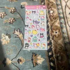 プ*️様 ラメ入り樹脂もりシール　サンリオ